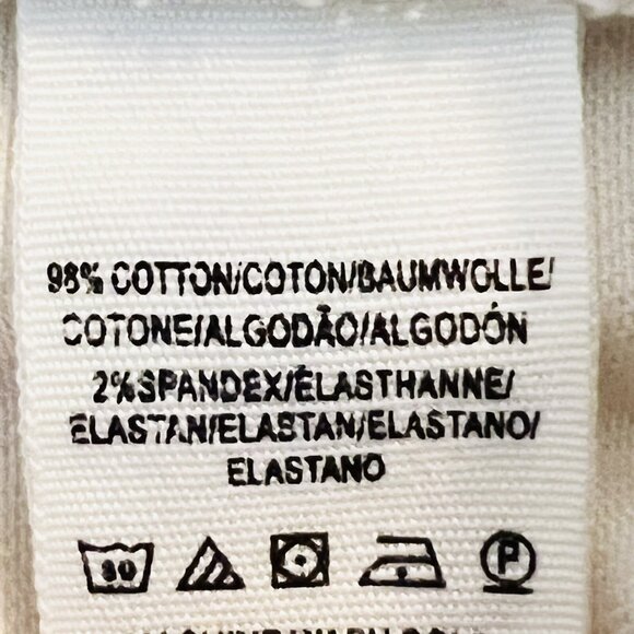 NWT Free People Women's Ivory Jeans Size 27 Distressed Fringe Frayed Hem Stretch - Picture 11 of 11